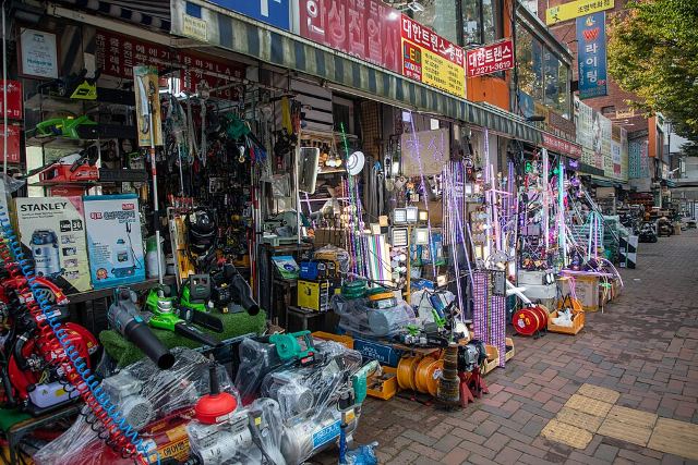 LED shop in Euljiro Seoul